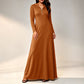 📢📢50%Rabatt!!!🎉✨Damen geripptes Kapuzen-Maxikleid