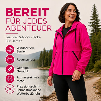 🚨 Eilmeldung: 50% endet heute Nacht! Damen Outdoor Winddichte Kapuzenjacke