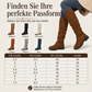 🗣️ 100.000 Leute schwärmen davon – probieren Sie es auch? Damen lässige kniehohe Stiefel mit Gürtelschnalle