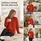 💨 Wer zögert, zahlt mehr – kein Scherz! Damen Sweatshirt mit Muschels-cut Saum und Rundhals