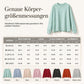 💨 Wer zögert, zahlt mehr – kein Scherz! Damen Sweatshirt mit Muschels-cut Saum und Rundhals