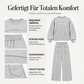 🏅 2000 Stück in 3 Tagen verkauft – schnell sein! Freizeit-Sweatshirt und Wide-Leg-Hosen Set für Damen