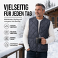 🌟 Der Look, den alle suchen – bei uns 50% günstiger! Wärmebeständige Steppweste für Herren im Winter