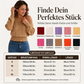 📢📢50%Rabatt!!!🎉✨Damen Schulterfreier Kurzgeschnittener Strickpullover