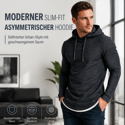 👕 Herren Modern Slim Fit Langarmshirt – Modern, bequem & immer passend