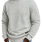 🏅 2000 Stück in 3 Tagen verkauft – schnell sein! Herren Langarm Jacquard Rundhals Sweatshirt Lockere Passform Verdickter Herbst Winter Oberteil Große Größen