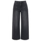 ⭐ 4,9 Sterne – nicht ohne Grund! Damen Jeanshose mit hohem Bund und weitem Bein