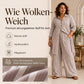⌛ Nur solange Vorrat reicht – danach regulärer Preis! Damen gestreiftes Longline-Hemd mit weit geschnittener Hose