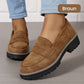 📊 Über 200.000 Verkäufe – Dankeschön mit 50% Rabatt!Bequeme Damen-Slip-On-Loafers mit Blockabsatz