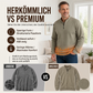 🧨 Bestseller ist zurück – alle, die beim letzten Mal leer ausgingen, jetzt zugreifen! Herren Halb-Reißverschluss Warm Futter Geripptes Sweatshirt