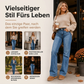 📈 Verkaufshit Nr. 1 – direkt 50%! Damen Freizeit-Jeans mit elastischem Hochbund