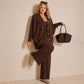 🌪️ Dieser Artikel fliegt raus – der Bestand schmilzt minütlich! Damen 3-teiliges Strick-Loungewear-Set