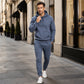 ⭐ 4,9 Sterne – nicht ohne Grund! Herren Kapuzen-Sweatshirt und Sweatpants zweiteiliges Trainingsanzug-Set