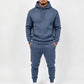 ⭐ 4,9 Sterne – nicht ohne Grund! Herren Kapuzen-Sweatshirt und Sweatpants zweiteiliges Trainingsanzug-Set