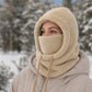 🗣️ 100.000 Leute schwärmen davon – probieren Sie es auch? Unisex winddichte wärmende Fahrrad-Balaclava-Mütze