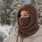 🗣️ 100.000 Leute schwärmen davon – probieren Sie es auch? Unisex winddichte wärmende Fahrrad-Balaclava-Mütze