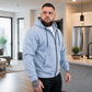 📢🎉50%Rabatt!!!🛍️✨Warmgejacke für Herren mit Reißverschluss und Kapuze