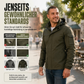 🔁 1000+ echte Bewertungen – durchweg positiv! Herren Outdoor winddichte Kapuzenjacke