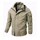 🔁 1000+ echte Bewertungen – durchweg positiv! Herren Outdoor winddichte Kapuzenjacke