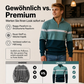 ⌛ Nur solange Vorrat reicht – danach regulärer Preis! Herren Freizeit Pullover mit Farbblock-Design und Halbzipper