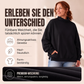 🏃‍♀️ Es wird im Akkord weggeschnappt – zögern Sie nicht!	 Legeres Damen-Sweatshirt mit Stehkragen