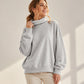 🏃‍♀️ Es wird im Akkord weggeschnappt – zögern Sie nicht!	 Legeres Damen-Sweatshirt mit Stehkragen