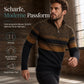 🔔 Letzte 100 Stück – solange der Vorrat reicht! Herren Winter Strickjacke mit Kapuze, kariert, mit Fleecefutter, dicker Mantel mit langen Ärmeln