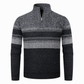 🔔 Letzte 100 Stück – solange der Vorrat reicht! Herren Winter Strickjacke mit Kapuze, kariert, mit Fleecefutter, dicker Mantel mit langen Ärmeln