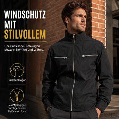 📢🎉50%Rabatt!!!🛍️✨Lässige Bomberjacke für Herren mit Stehkragen