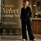 🧥Neuheiten – Hochwertiges zweiteiliges Samt-Set – Weicher Fall & edle Loungewear für jeden legeren Anlass