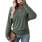 🔥 50% RABATT! Damen-Strickpullover mit Rundhals – Langarm, abfallende Schultern, Fledermausärmel & seitlicher Rüschenoptik