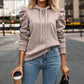 🏆 Verkaufsschlager – jetzt halber Preis! Lässig-eleganter Hoodie mit Puffärmeln für Damen