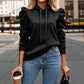 🏆 Verkaufsschlager – jetzt halber Preis! Lässig-eleganter Hoodie mit Puffärmeln für Damen
