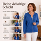 🙌 70% WiederkaufquoteLockere Damen-Strickjacke mit Reißverschluss
