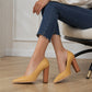 📈 Verkaufshit Nr. 1 – direkt 50%! Damen Schicke Pumps mit spitzer Zehenpartie und blockabsatz