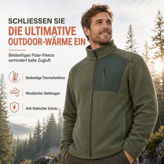 🌟 Der Look, den alle suchen – bei uns 50% günstiger! Herren Freizeit warmer Jacke mit Reißverschluss