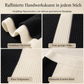 📢🎉 50% Rabatt + Gratis Versand! 🚚✨ Herbst-Winter Farbblock Strick Zweiteiler Damen – Verdickter Pullover und Rock