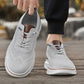 🚨 Eilmeldung: 50% endet heute Nacht! Atmungsaktive, leichte Strick-Sneaker für Herren mit Patchwork-Design