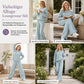 📢🎉50%Rabatt!!!🛍️✨Damen Herbst Winter Rippstrick Zweiteiler Freizeit Langarm Oberteil und Weite Hose