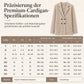 📢📢50%Rabatt!!!🎉✨Damen zweireihige Rippstrick-Strickjacke mit Taschen und Reverskragen