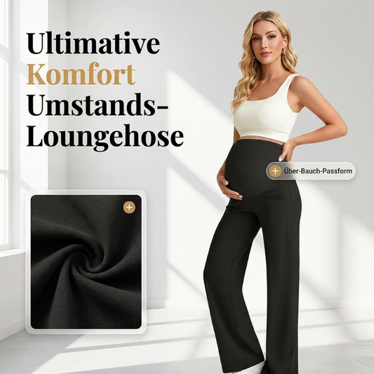 💥Fast ausverkauft wegen hoher Nachfrage!💥Damen Umstandshose, hoch taillierte Freizeithose