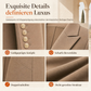 📢🎉50%Rabatt!!!🛍️✨Elegantes herbstliches 2-Teiler-Outfit für Damen mit Retro-Langmantel und schlichter Hose