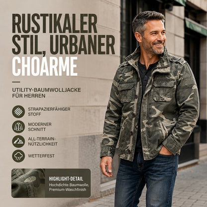 📢Blitzangebot! Jetzt zuschlagen!📢 Herren Militär Stehkragen Camouflage Jacke