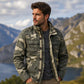 📢Blitzangebot! Jetzt zuschlagen!📢 Herren Militär Stehkragen Camouflage Jacke