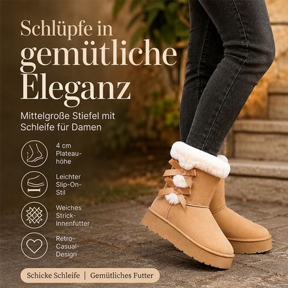 📢Kundenliebling! Jetzt kaufen!📢 Damen Winter Schneestiefel mit rutschfester, warmer Laufsohle