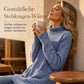 📢🎉50%Rabatt!!!🛍️✨Damen Langarmshirt mit lockerem Sitz, Mock-Neck-Kragen