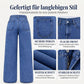 💥Fast ausverkauft wegen hoher Nachfrage!💥 Weit geschnittene Damenjeans mit Perlenverzierung