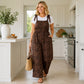 ⚡Blitzangebot: 50% Rabatt + Gratis Versand!⚡ Damen Jumpsuit mit Leopardenmuster und weitem Bein