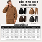 ✈Versandkostenfrei&50 % Rabatt! Kuscheliges kabelgestricktes Kapuzen-Set für Herren im Winter