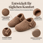 ⚡Flash-Sale! Solange der Vorrat reicht!⚡ Damen geschlossene Zehen aus Kunst Shearling Hausschuhe